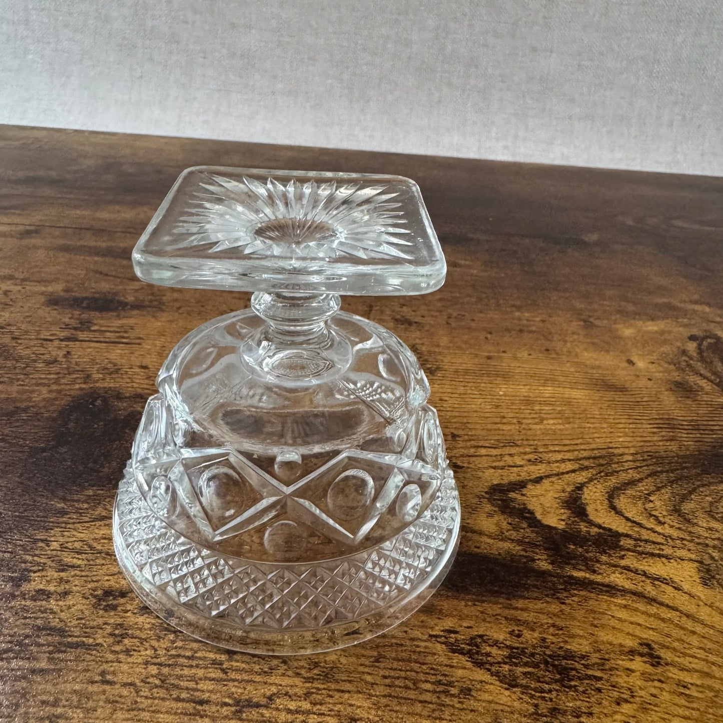 Vintage Dessert Cup | Imperial Cape Cod Clear Glass | Single