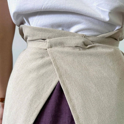 Linen Half Apron