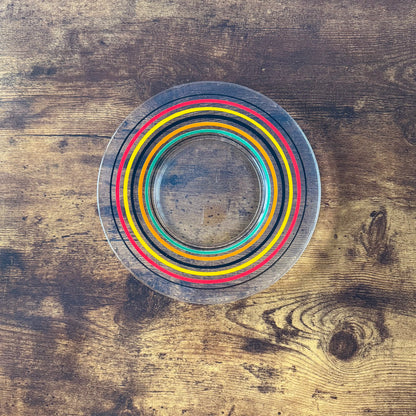 Anchor Hocking Banded Ring Cocktail Set | Fiesta Go-Along Glassware