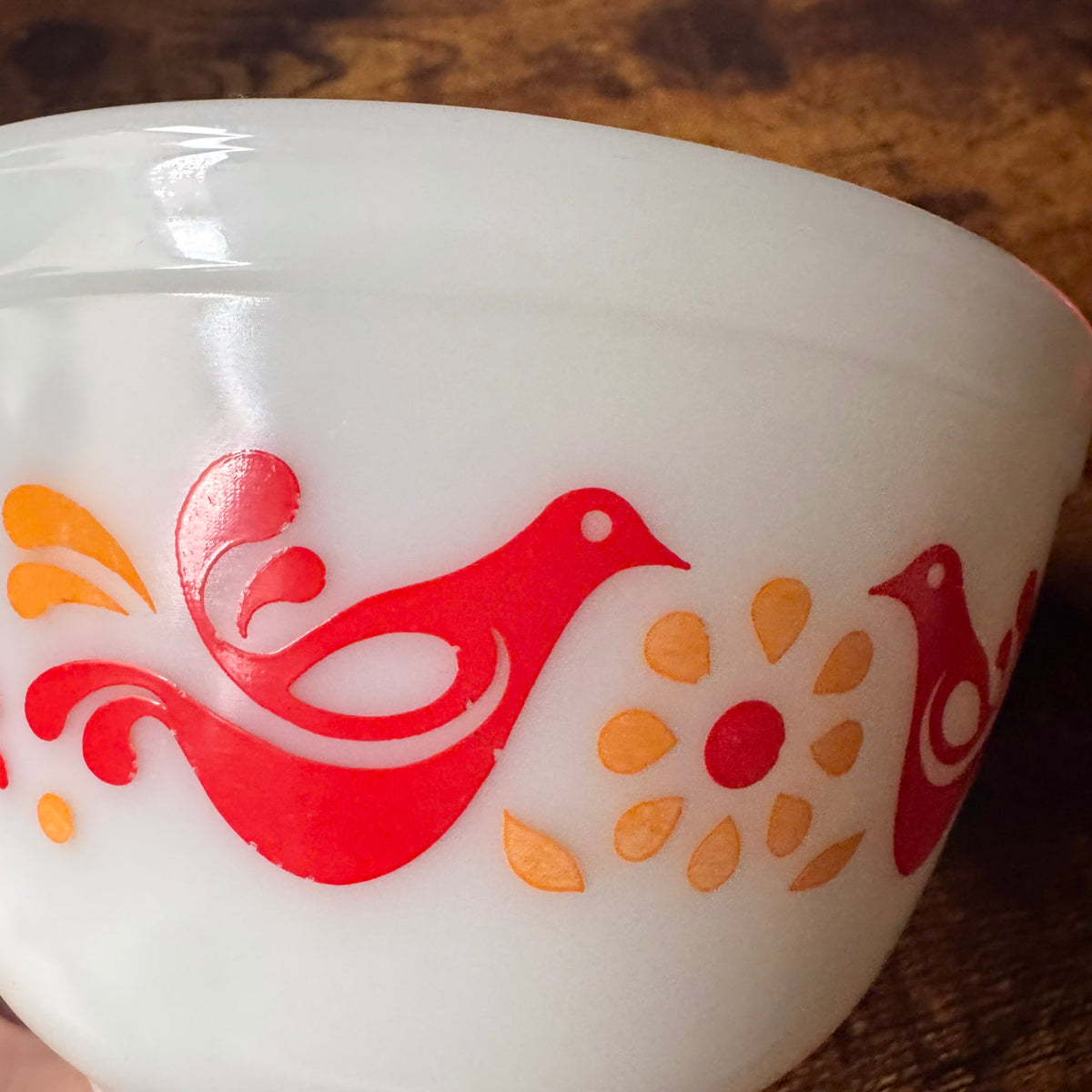 Vintage Pyrex Friendship Mixing Bowls Set of 3 | 1970s Nesting Glass
