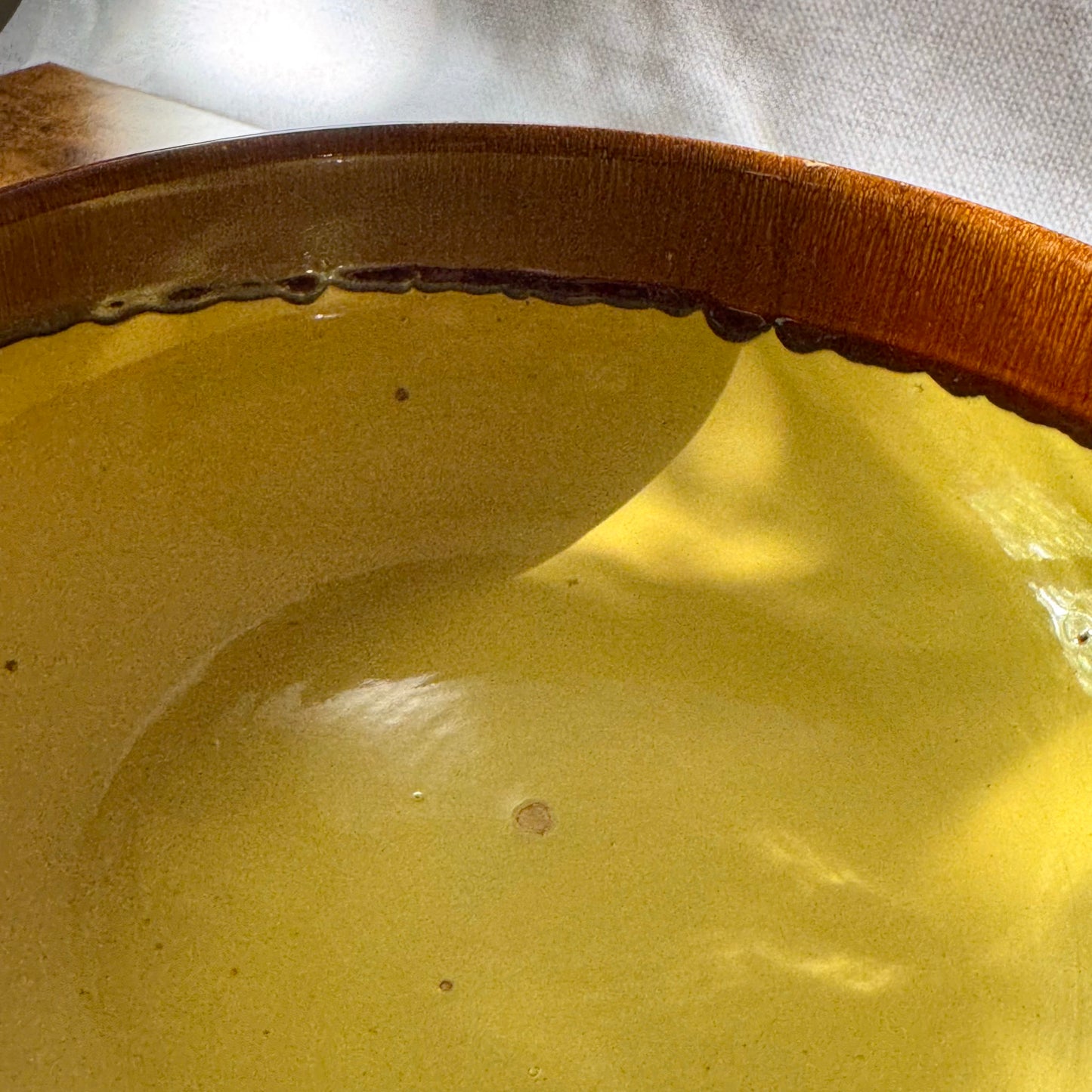 Vintage Ovenware Bowl | Model 96 Glazed Drip | Watt
