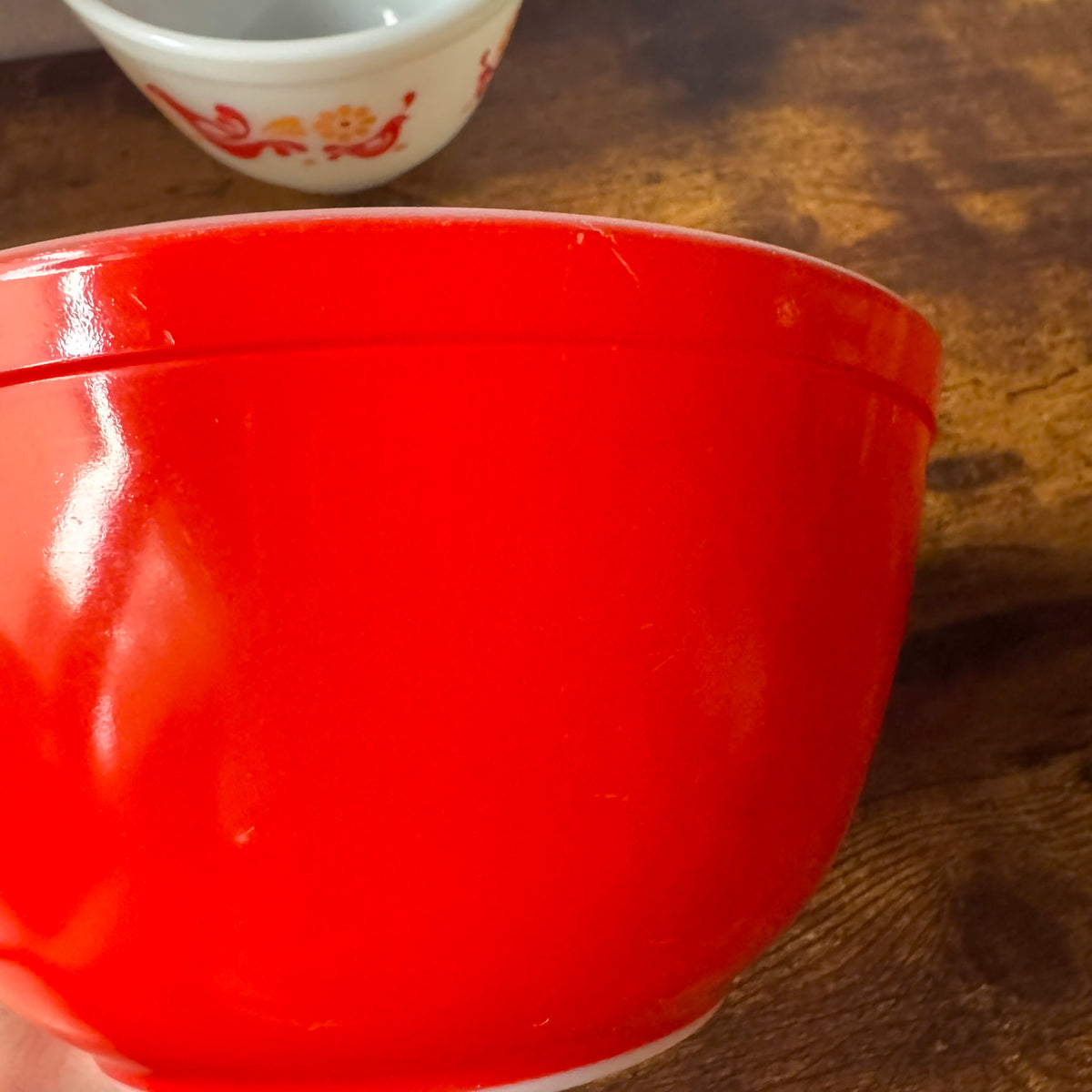 Vintage Pyrex Friendship Mixing Bowls Set of 3 | 1970s Nesting Glass