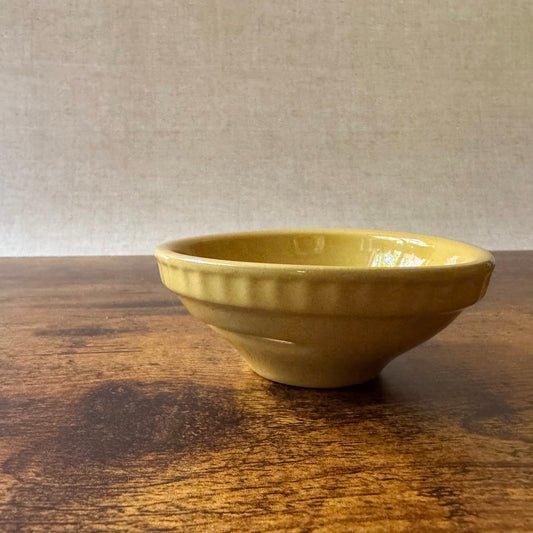 Vintage Egg Separator | Yellow Stoneware | TG Green LTD Church Gresley England