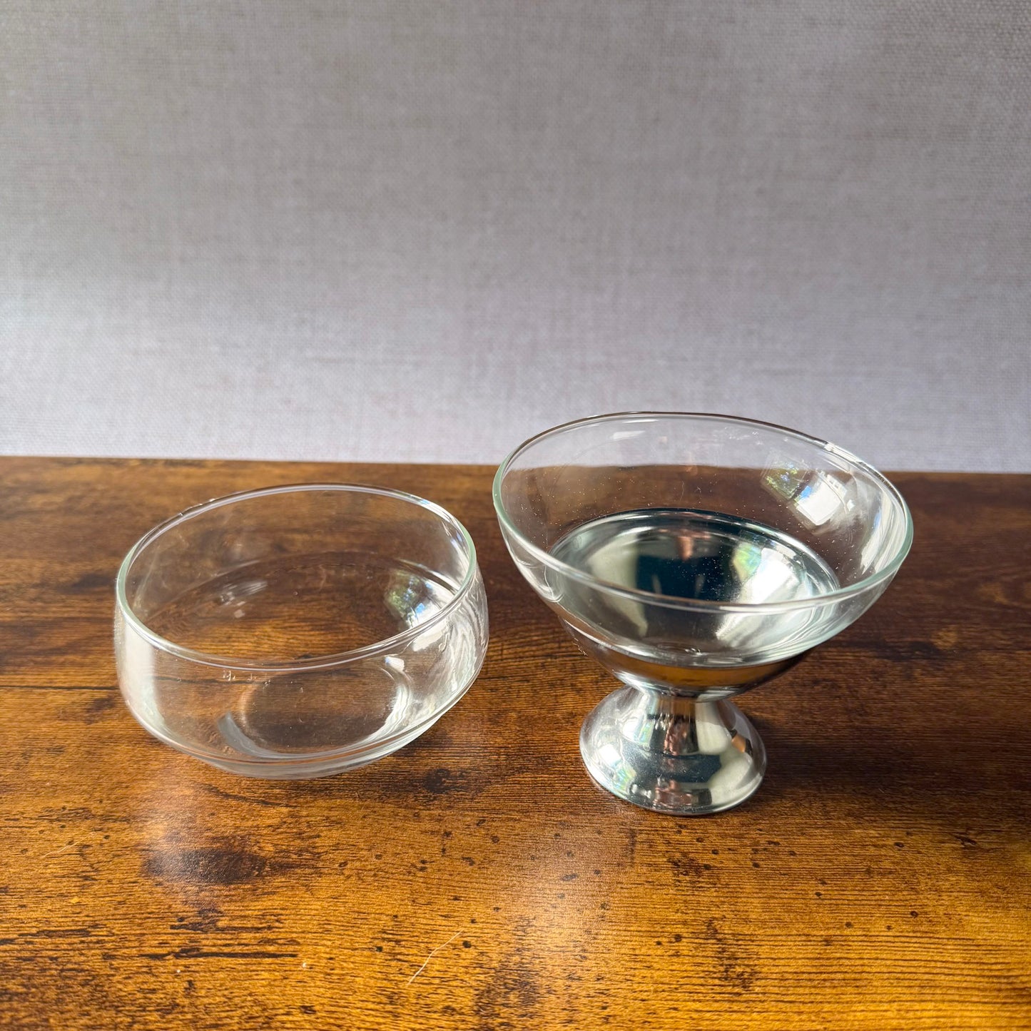 Vintage Shrimp Cocktail Glasses | Chilled Cocktails Dessert Cups | Set of 5