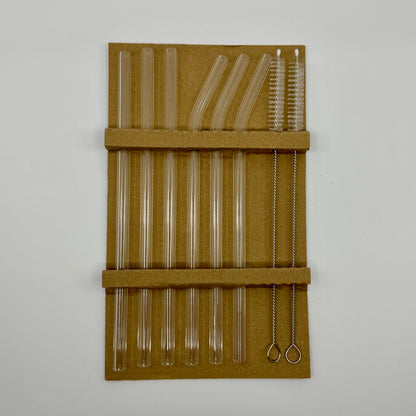 Glass Straw Set