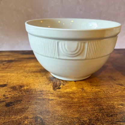 Vintage Hall China Medallion Nesting Bowls | Set of 2