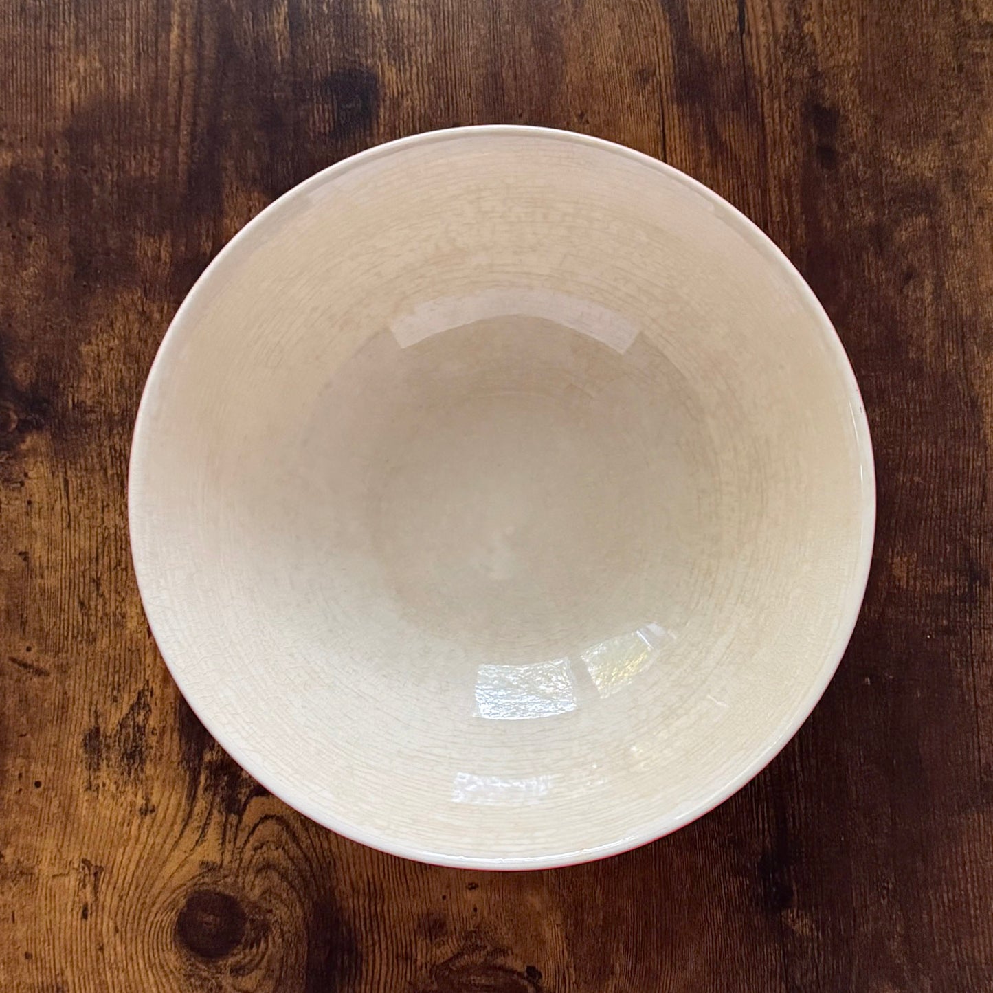 Vintage Large Red and White Serving Bowl | Cherry Red Lipstick | Universal Cambridge Ovenproof