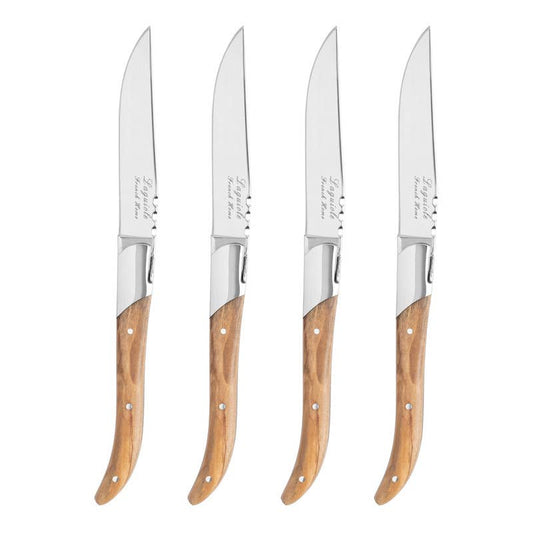 Laguiole Steak Knives - Olivewood