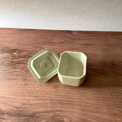 Vintage Francophile Terrine | White Ironstone