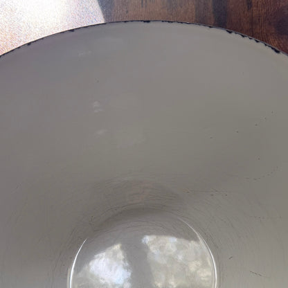 Vintage Enamel Mixing Bowl | Medieval Troubadour | Finel Arabia Kaj Franck