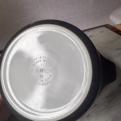 Pyrex Terra Casserole Bowl | Mid-Century Matte Glass | Pyrex