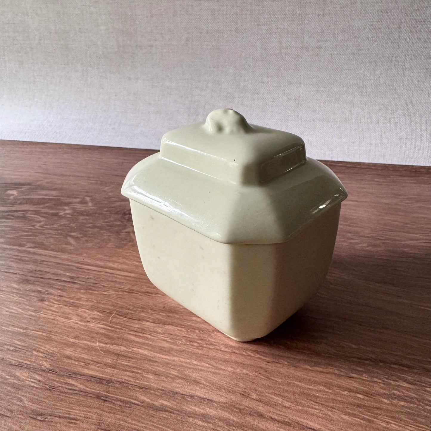 Vintage Francophile Terrine | White Ironstone