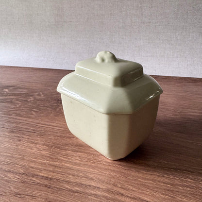 Vintage Francophile Terrine | White Ironstone