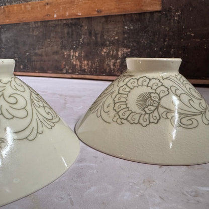 Vintage Serving Condiment Bowls (2) | MCM Porcelain