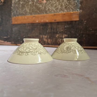 Vintage Serving Condiment Bowls (2) | MCM Porcelain