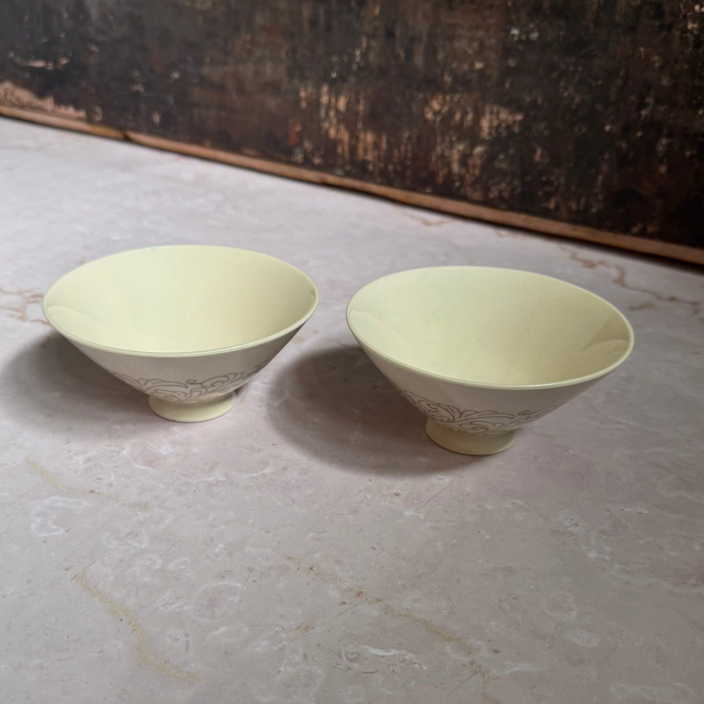 Vintage Serving Condiment Bowls (2) | MCM Porcelain