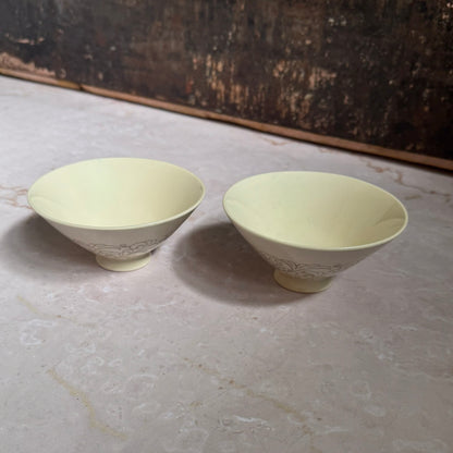Vintage Serving Condiment Bowls (2) | MCM Porcelain