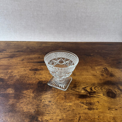 Vintage Dessert Cup | Imperial Cape Cod Clear Glass | Single