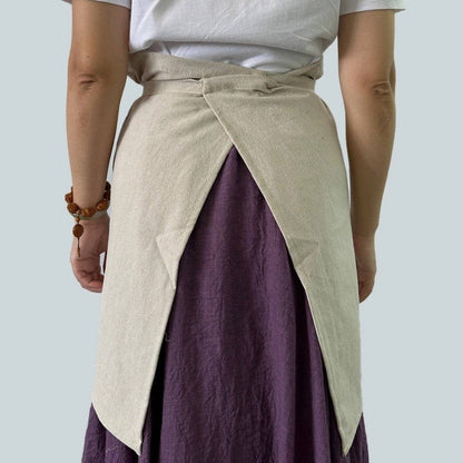 Linen Half Apron