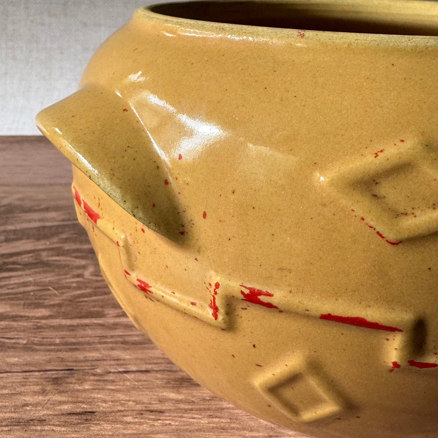 Vintage Bean Pot | Southwestern Stoneware | Monmouth Pottery