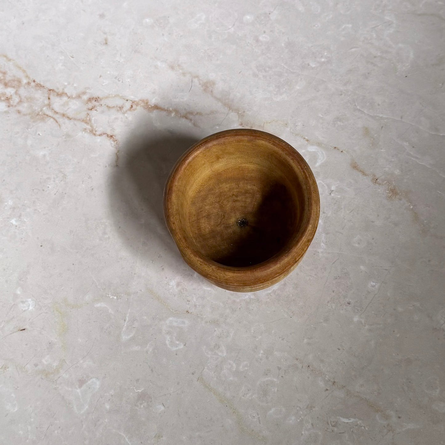 Vintage Small Wooden Bowl | Primitive Hand Carved