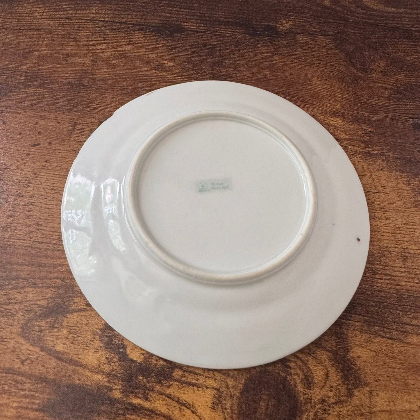 Vintage Nippon Small Plate | Hand-Painted Floral Detail | Gold Trim