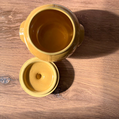Vintage Bean Pot | Southwestern Stoneware | Monmouth Pottery