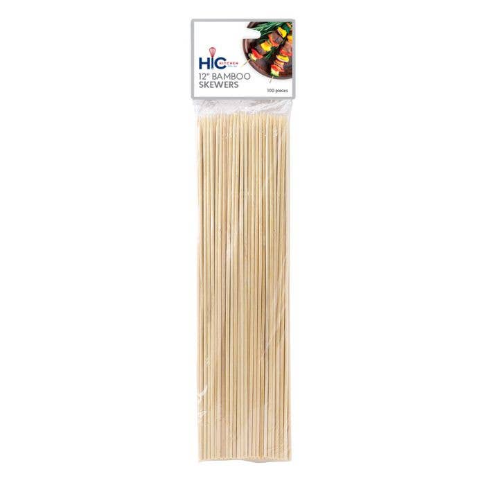 Bamboo Skewers, Pack Of 100