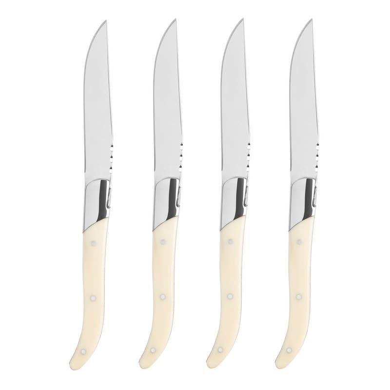Laguiole Steak Knives - Faux Ivory